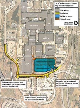 Project to create 80 new parking spaces at NCRC | The University Record
